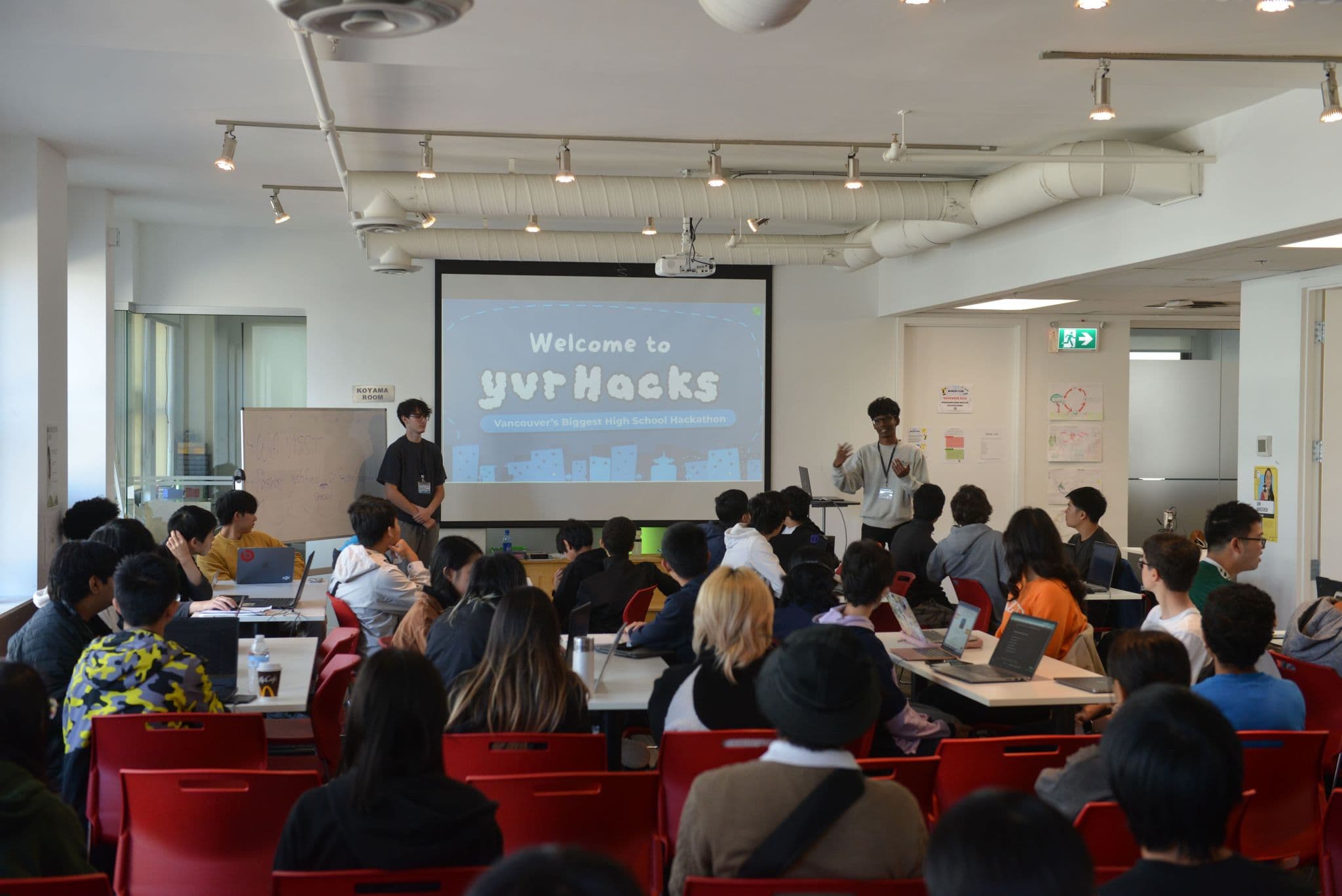 Organized yvrHacks—British Columbia's biggest youth hackathon image 1