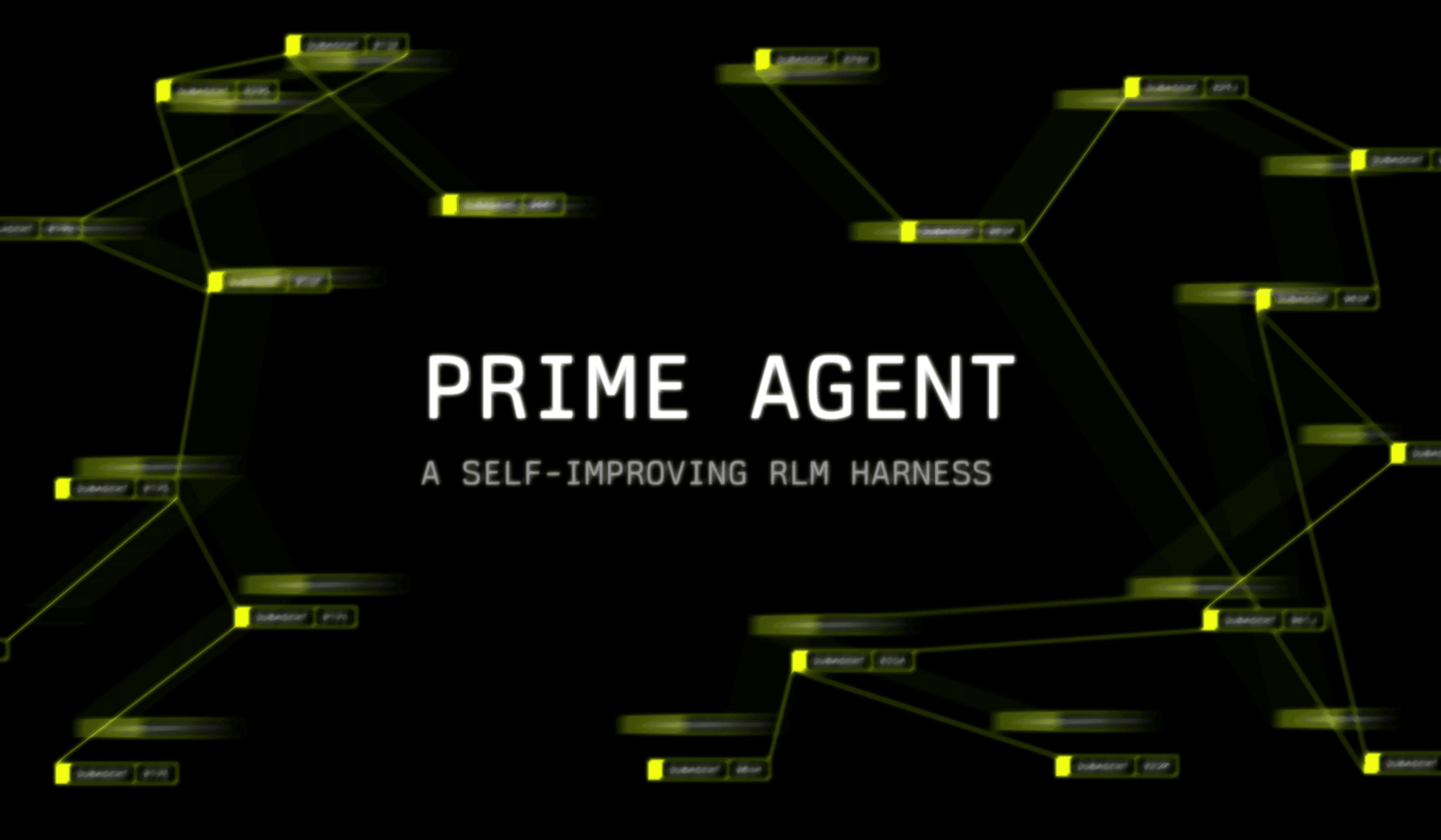 Prime Agent: a self-improving RLM harness